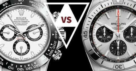 breitling chronomat vs rolex daytona|Rolex panda chronograph alternative.